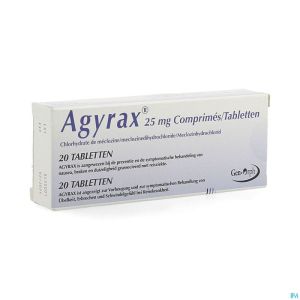 Agyrax 25mg Comp 20