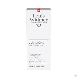 Widmer Body Deo Creme A/transpirant Parf 40ml