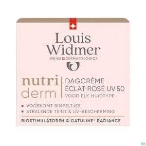 Widmer Nutrid Creme Jour Eclat Rose Uv50 Parf 50ml