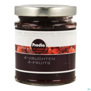 Prodia Tartinade Extra 4 Fruits 215g 5681