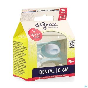 Difrax Sucette Silicone Mini-dental 0-6m 799