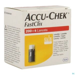 Accu Chek Mobile Fastclix Lancets 34x6 5208491001