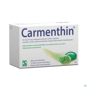 Carmenthin® 84 capsules molles gastroresist.