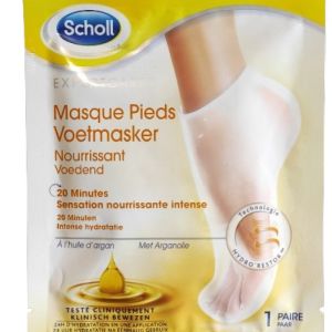 Scholl Masque Pieds Nourrissant Huile Argan 1 paire