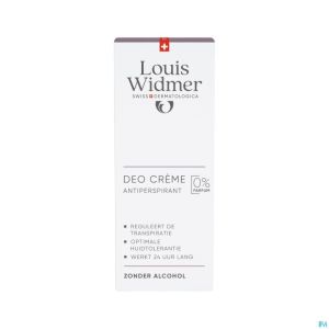 Widmer Body Deo Creme A/transpirant N/parf 40ml