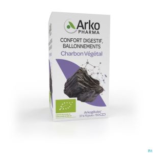 Arkogelules Charbon Vegetal Bio Caps 150