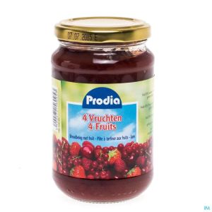 Prodia Confiture 4 Fruits + Fructose 370g 6095