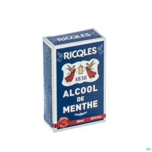 Ricqles alcool de menthe fl 3cl