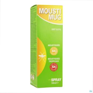 Moustimug 9,5% Deet Spray 100ml