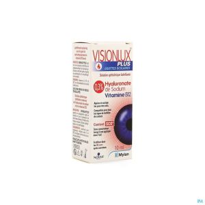 Visionlux plus gouttes yeux fl 1 x 10ml