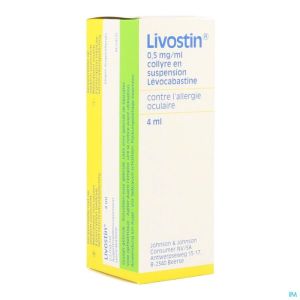 Livostin collyre 4 ml