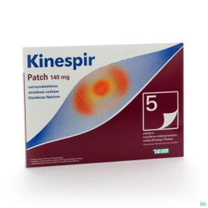 Kinespir patch 140 mg emplatres 5