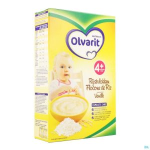 Olvarit Flocons De Riz Vanille Nf 225g