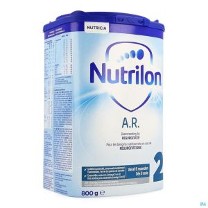 Nutrilon ar2 lait de suite a/regurgitat. pdr 800g