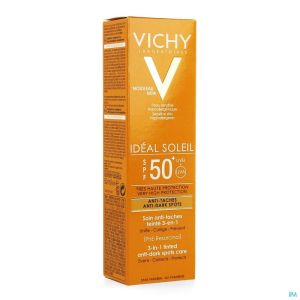 Vichy cap id sol ip50+ cr a/taches teint 3in1 50ml