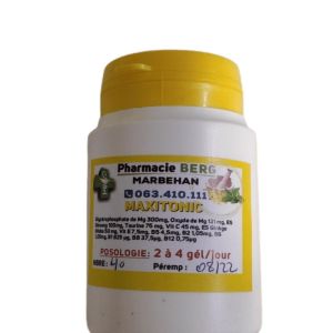 Phamacie Berg Maxitonic 40 gélules