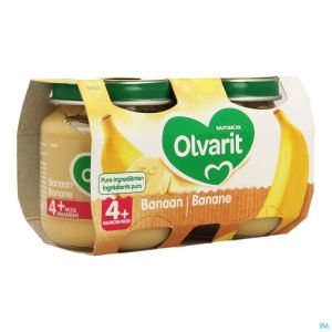 Olvarit Banane 2x125g 4m06