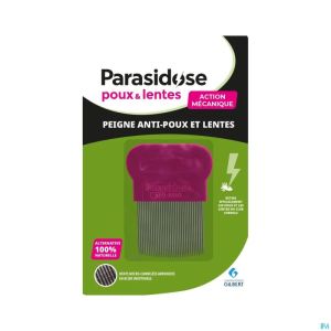 Parasidose Peigne A/poux + Lentes Dents Cann.