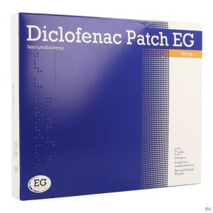 Diclofenac patch eg 140mg emplatre  5