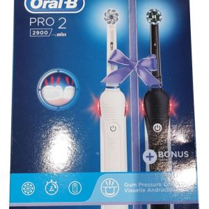 Oral-b pro duo pack 2900 black + white