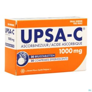 Upsa-c eff 1 g tabl 20