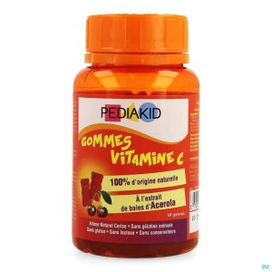 Pediakid gummes vitamines c gommes a macher 60