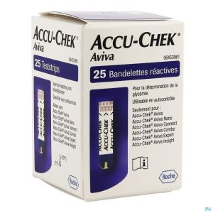 Accu Chek Aviva Bandelette Reactive 25 6453961016