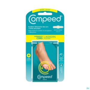 Compeed cors+ 2en1 avec acide salicylique 6