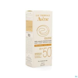 Avene Sol Creme Minerale T.haute Prot.ip50+ 50ml