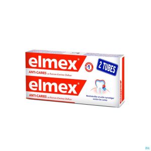 DENTIFRICE ELMEX® ANTI-CARIES TUBE 2x75ML -1.50€