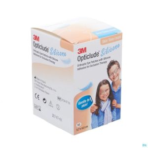 Opticlude 3m Silicone Eye Patch Skin Tone Maxi 50
