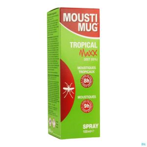 Moustimug Tropical Maxx 50% Deet Spr 100ml