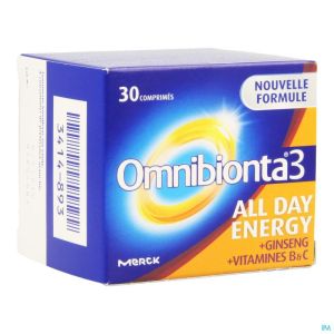 Omnibionta-3 all day energy nf    comp  30