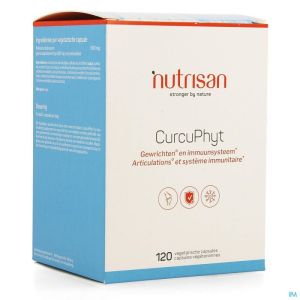 Curcuphyt 120 capsules végétariennes Nutrisan