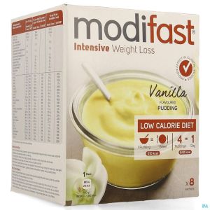 Modifast Vanilla Flavoured Pudding 8x55g