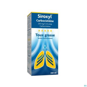 Siroxyl Carbocisteine 250mg/5ml Sirop 250ml