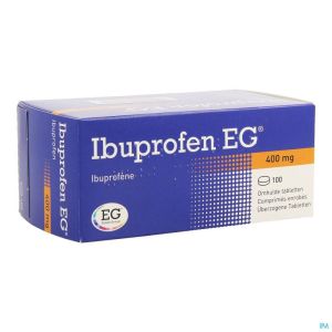 Ibuprofen eg 400 mg comp pell 100 x 400 mg