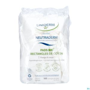 Neutraderm Pads Rectangles Coton Bio 180