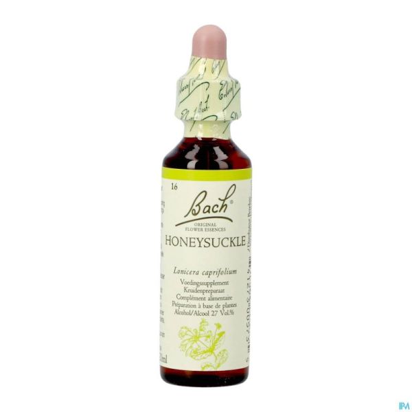 Bach flower remedie 16 honeysuckle    20ml