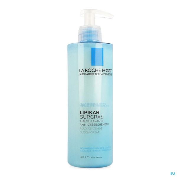 Lrp lipikar surgras douche cr conc.a/dessech.400ml