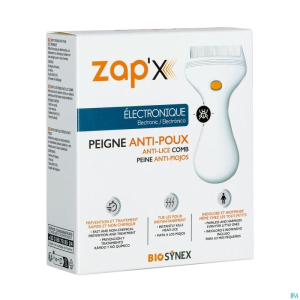 Zap x peigne a poux electrique z100