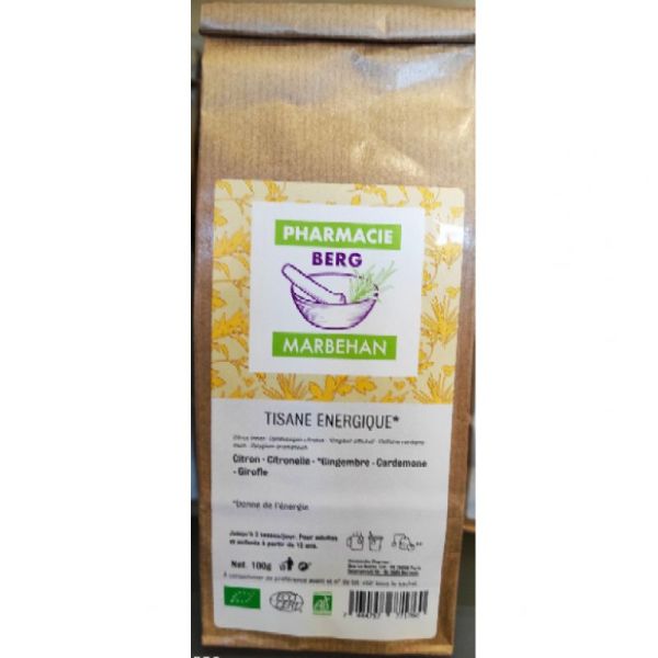 Pharmacie Berg Tisane Energique 100g