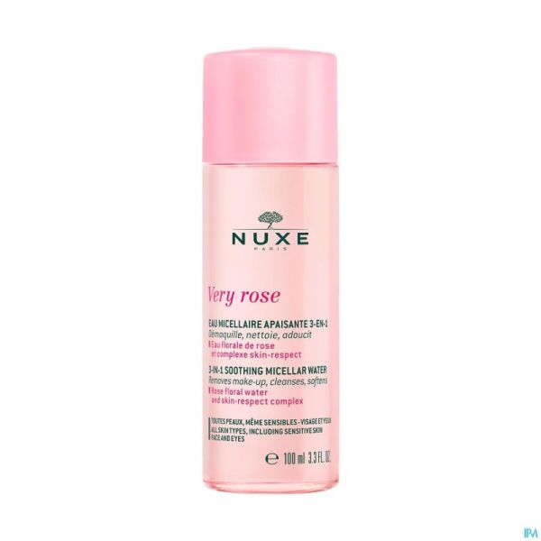 Nuxe Very Rose Eau Micel. Apaisante 3en1 100ml Nf