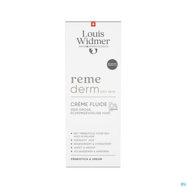 Widmer Remed Dry Skin Cr Fluide Preb. S/parf 200ml