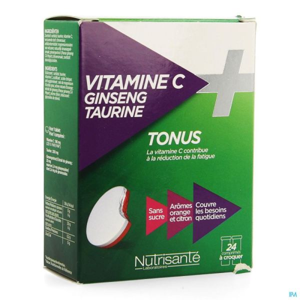 Vitamine C Ginseng Taurine Comp 2x12