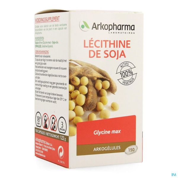 Arkogelules lecithin soja vegetal    150