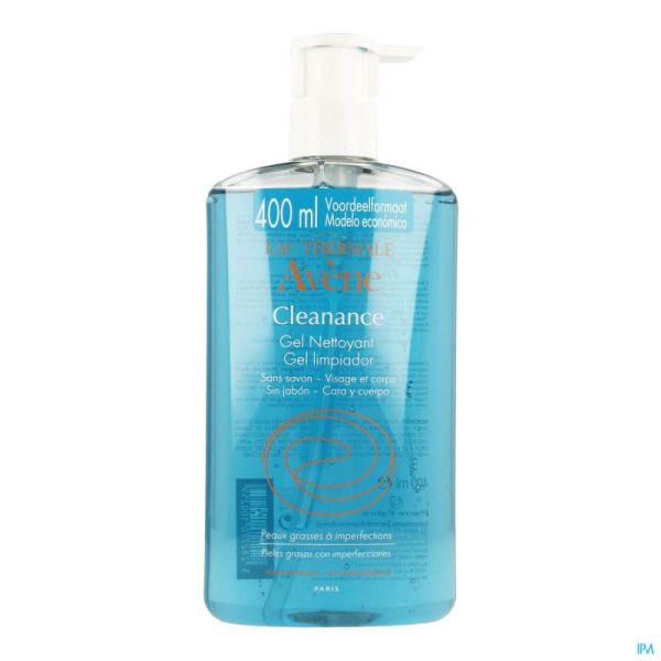 Avene Cleanance Gel Nettoyant 400ml