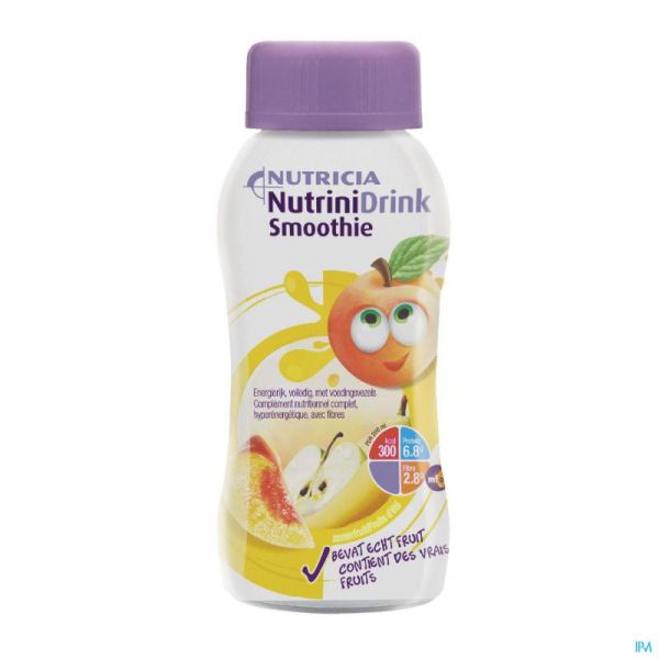 Nutrinidrink Smoothie Fruit Ete Fl 200ml