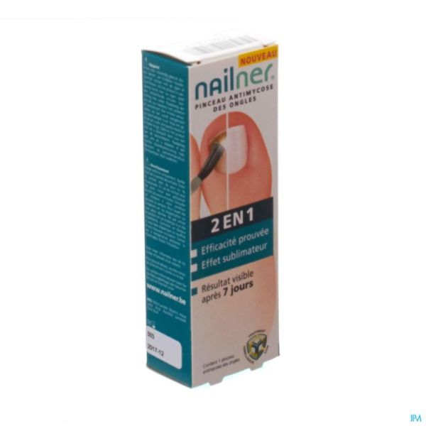 Nailner brush 2in1    5ml