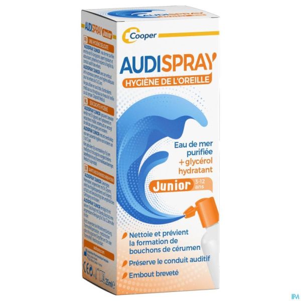 Audispray Junior Eau De Mer + Glycerol 25ml